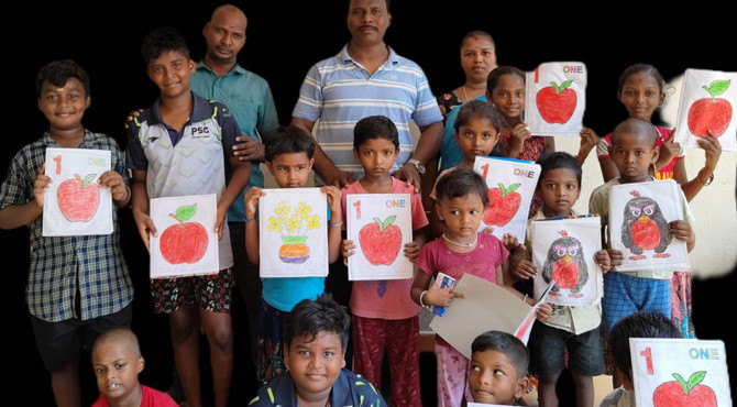 Weekend Drawing Class for Children at SPK Foundation